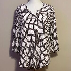 Like New Women's Checkered Top